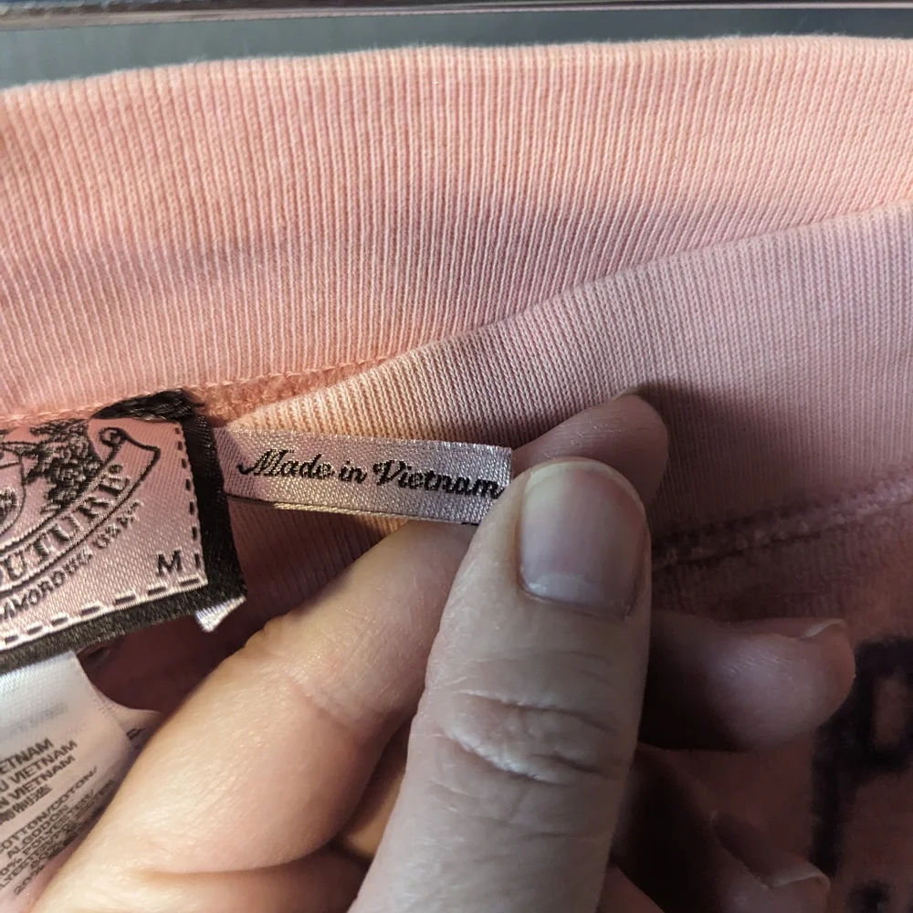 Y2K juicy couture pants in peach pink - Picture 3 of 7